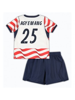 Detské Futbalové oblečenie Spojené štáty Patrick Agyemang #25 MS 2026 Krátky Rukáv - Domáci (+ trenírky)
